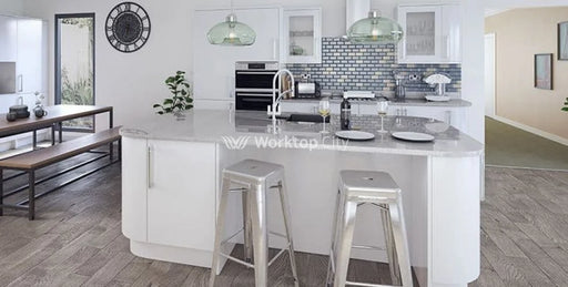 Vogue Slab White Gloss- Replacement Kitchen Doors (1245mm High) - Hardware > Hardware Accessories > Cabinet Hardware > Cabinet Doors