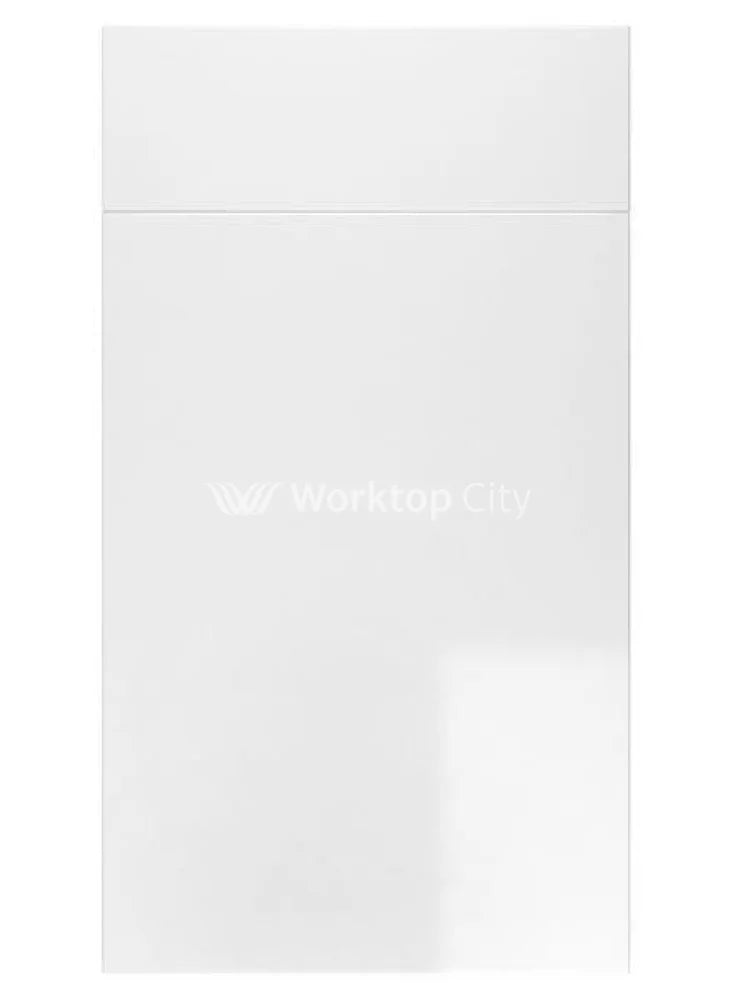 Vogue Slab White Gloss- Replacement Kitchen Doors (1245mm High) - Hardware > Hardware Accessories > Cabinet Hardware > Cabinet Doors