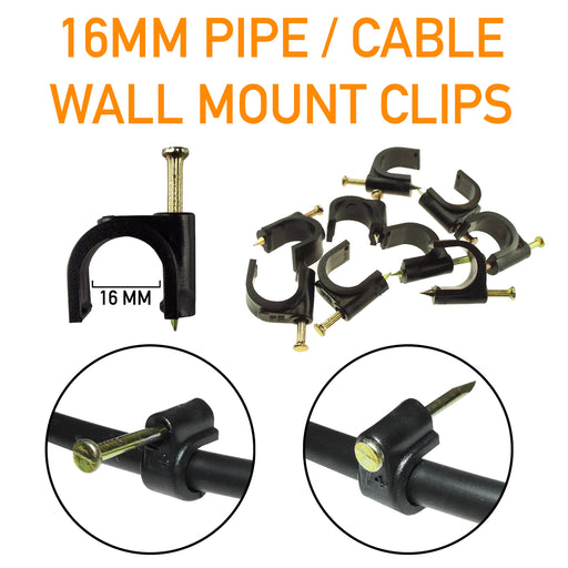 Clips for 16mm Irrigation Pipe - Home & Garden > Lawn & Garden Garden watering