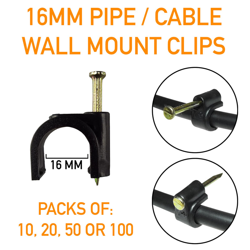 Clips for 16mm Irrigation Pipe - Home & Garden > Lawn & Garden Garden watering