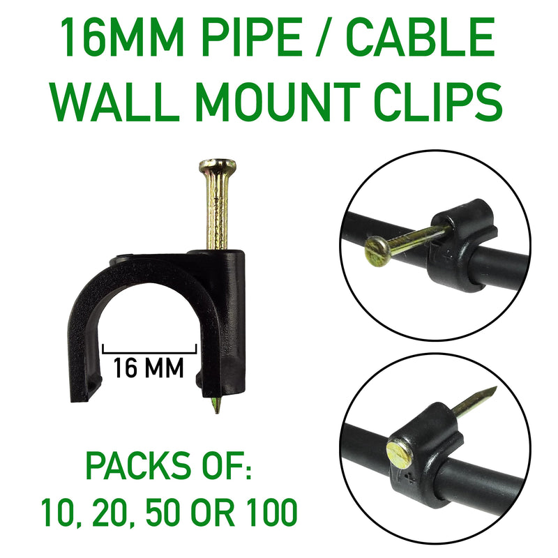 Clips for 16mm Irrigation Pipe - Home & Garden > Lawn & Garden Garden watering