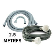 Replacement Washing Machine Pipe Set 2.5m - Home & Garden > Household Appliances > Laundry Appliances > Washing Machines Tech Hose & Fittings