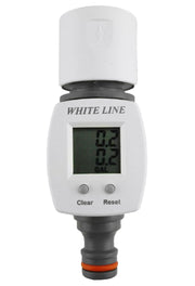 Water Flow Meter Snap on Connector - Home & Garden > Lawn & Garden > Watering & Irrigation > Garden Hose Fittings & Valves