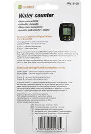 Water Flow Meter Snap on Connector - Home & Garden > Lawn & Garden > Watering & Irrigation > Garden Hose Fittings & Valves