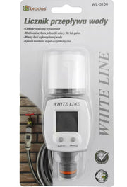 Water Flow Meter Snap on Connector - Home & Garden > Lawn & Garden > Watering & Irrigation > Garden Hose Fittings & Valves