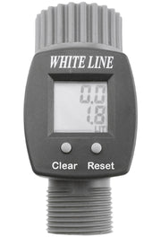 Water Flow Meter 3/4" BSPM-F - Home & Garden > Lawn & Garden > Watering & Irrigation > Garden Hose Fittings & Valves