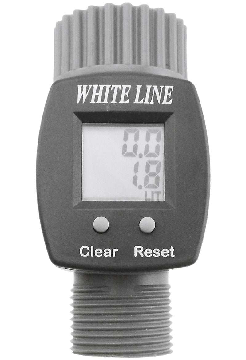 Water Flow Meter 3/4" BSPM-F - Home & Garden > Lawn & Garden > Watering & Irrigation > Garden Hose Fittings & Valves