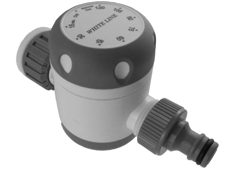 White Line Mechanical Water Timer - Home & Garden Garden watering