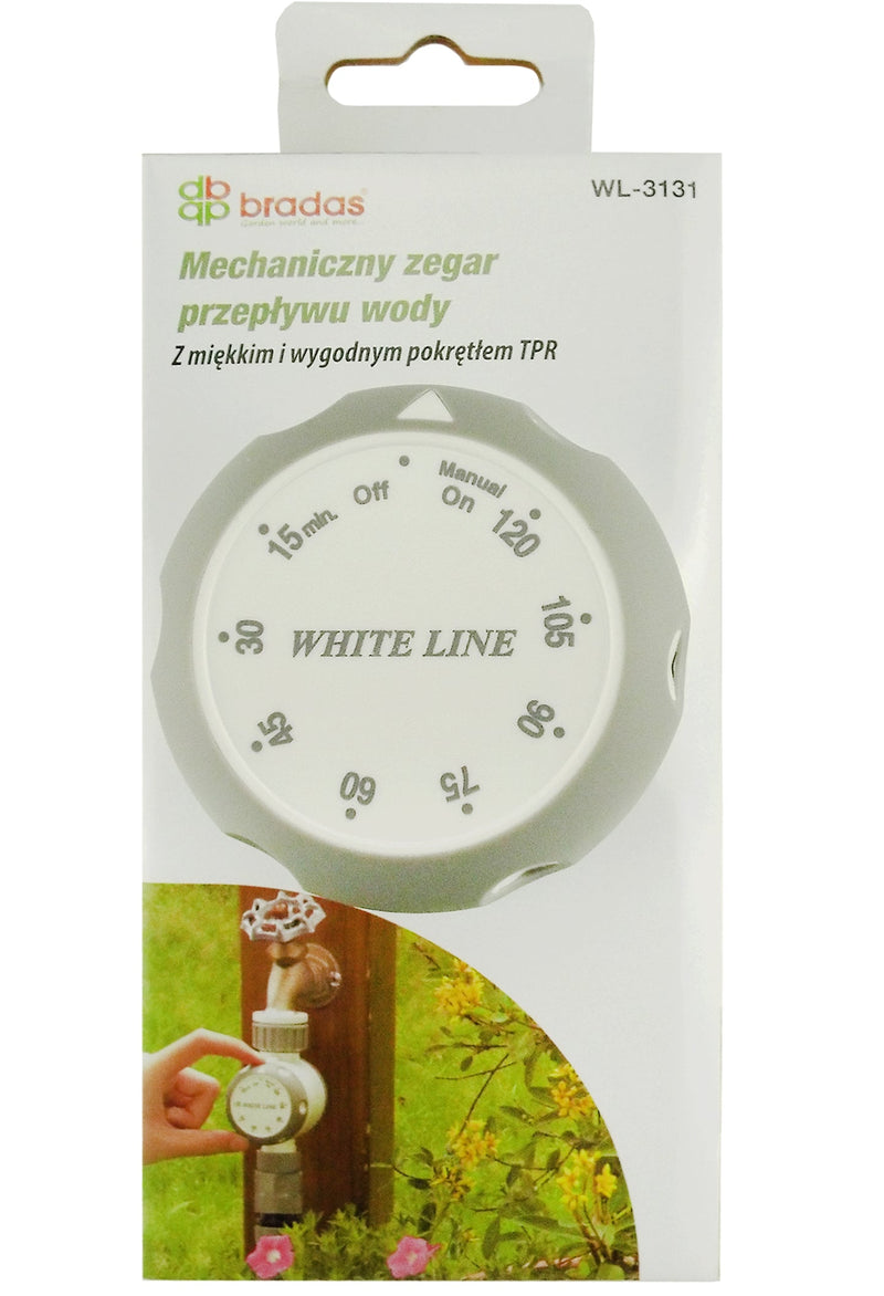 White Line Mechanical Water Timer - Home & Garden Garden watering