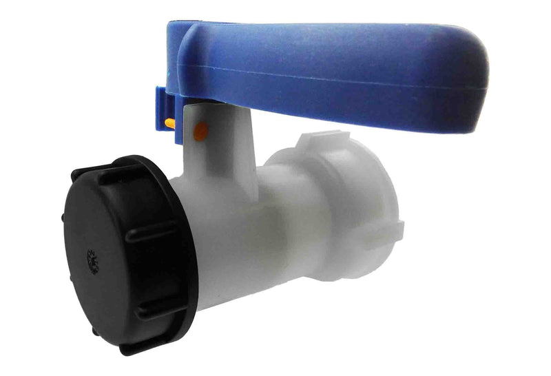 IBC 2" S60X6 Thread Valve with Solid Cap - Home & Garden > Lawn & Garden Tech Hose & Fittings
