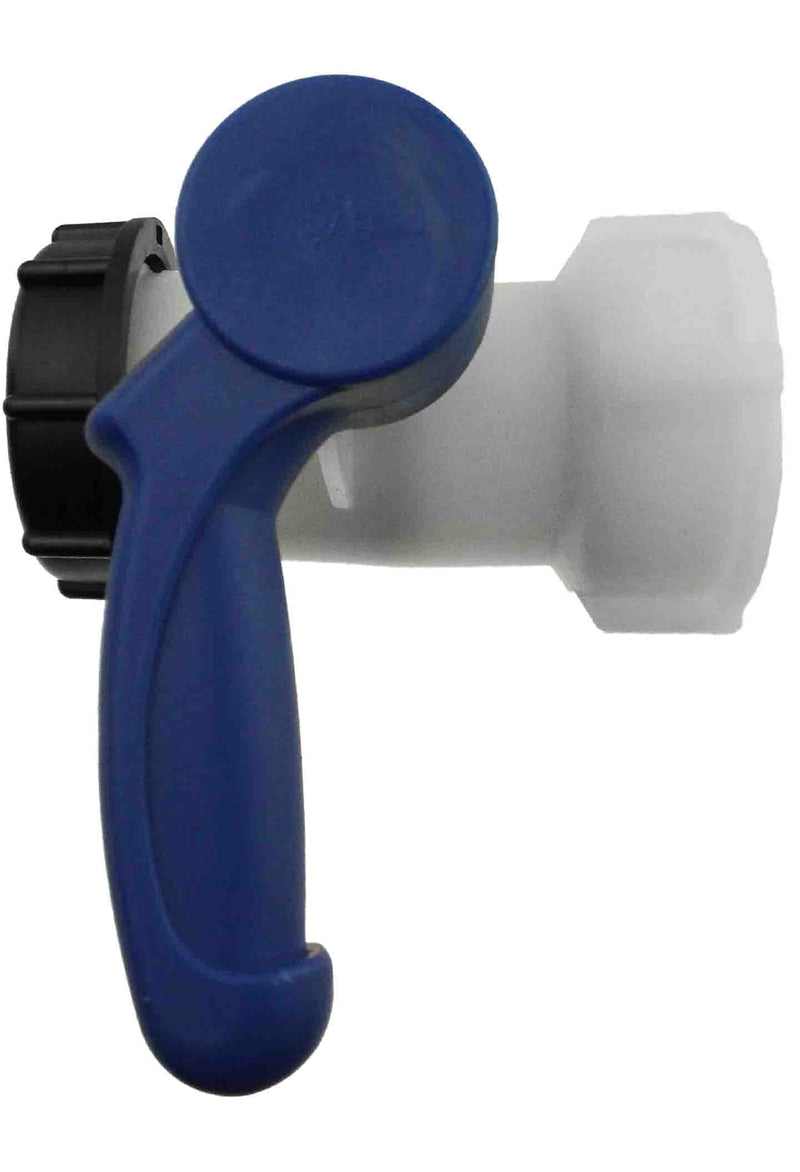 IBC 2" S60X6 Thread Valve with Solid Cap - Home & Garden > Lawn & Garden Tech Hose & Fittings