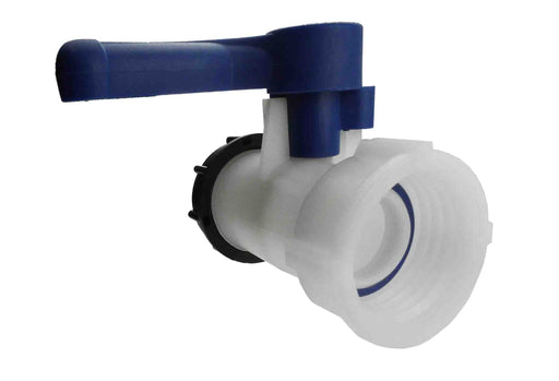 IBC 2" S60X6 Thread Valve with Solid Cap - Home & Garden > Lawn & Garden Tech Hose & Fittings
