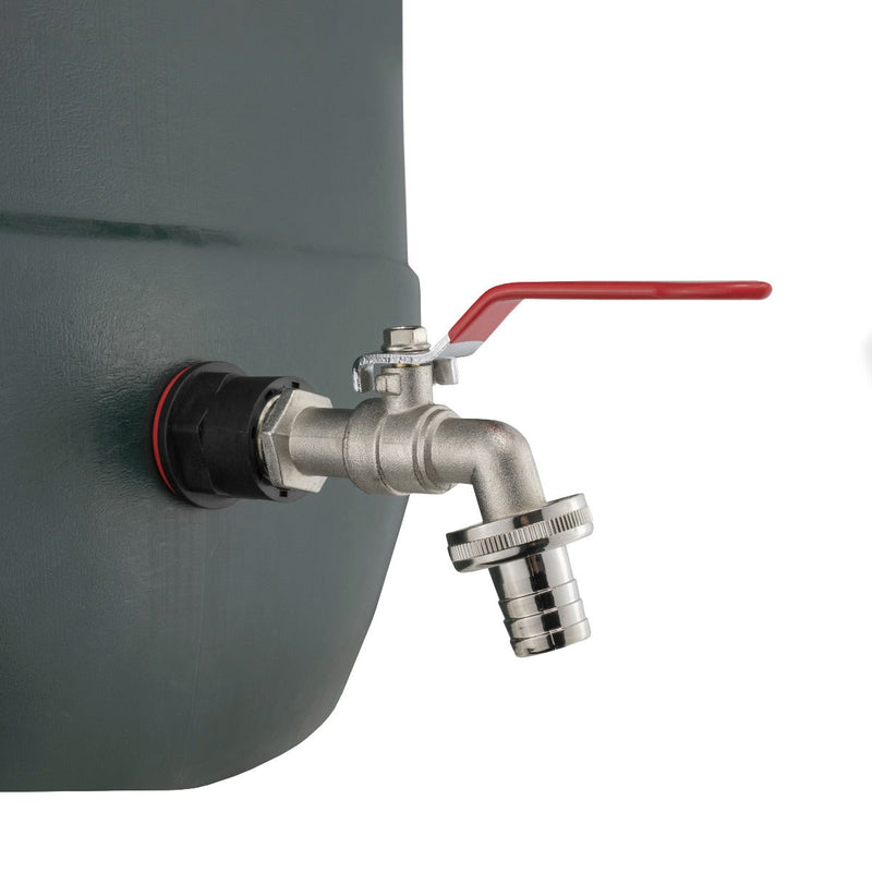 Water Butts Kit 1/2" With Lever Tap and Drill Bit - Home & Garden > Lawn & Garden Tech Hose & Fittings