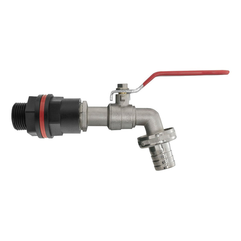 Water Butts Kit 1/2" With Lever Tap and Drill Bit - Home & Garden > Lawn & Garden Tech Hose & Fittings