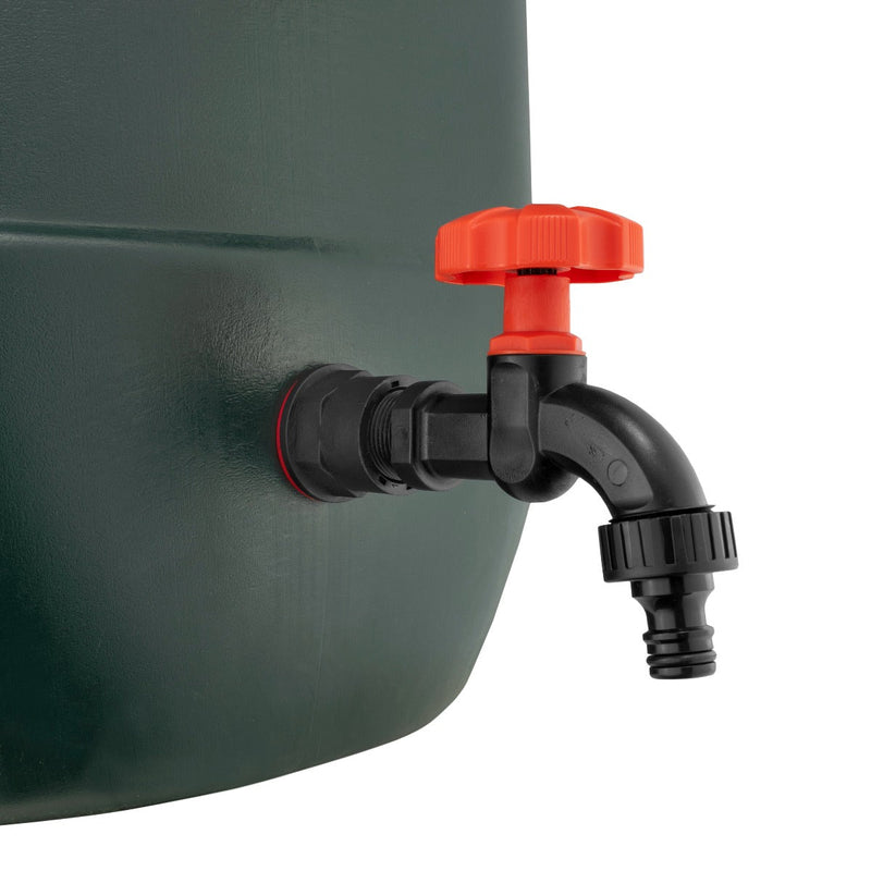 Water Butts Kit 1/2" With PP Black Tap - Home & Garden > Lawn & Garden Tech Hose & Fittings