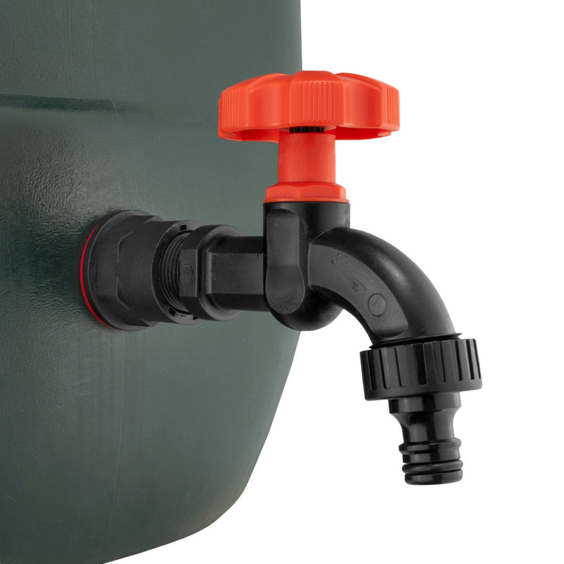 Water Butts Kit 3/4" PP Black Tap - Home & Garden > Lawn & Garden Tech Hose & Fittings