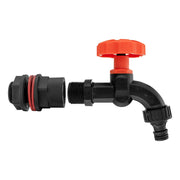 Water Butts Kit 3/4" PP Black Tap and Drill Bit - Home & Garden > Lawn & Garden Tech Hose & Fittings