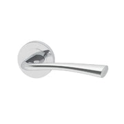 Weser PCP Lever / Round Rose Fire Door Pack - 65mm -