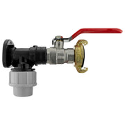 Wall Flange Kit 20mm MDPE - Geka and Lever Valve - Home & Garden > Lawn & Garden Tech Hose & Fittings