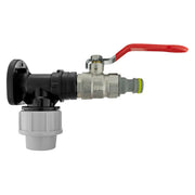 Wall Flange Kit 20mm MDPE - Lever Valve & Snap On - Home & Garden > Lawn & Garden Tech Hose & Fittings