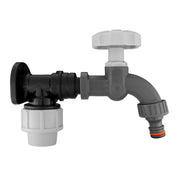 Wall Flange Kit 20mm MDPE - PP Bib Tap WL - Home & Garden > Lawn & Garden Tech Hose & Fittings