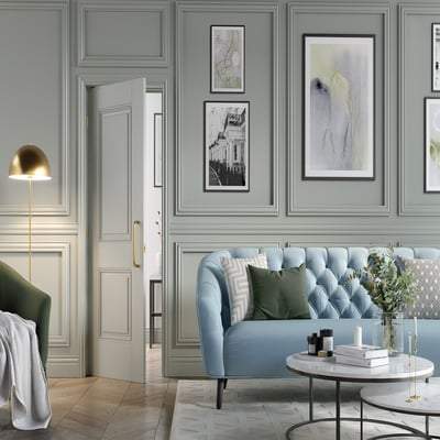 Arnhem White Primed 2 Panel Interior Door - All Sizes - Doors