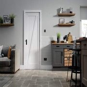 Barn White Primed Interior Door - All Sizes - Doors