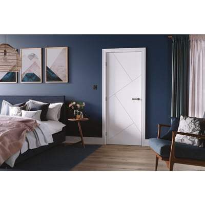 Dover White Primed Interior Door - All Sizes - Doors