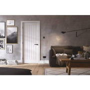Mexicano White Primed Interior Fire Door FD60 - All Sizes - Doors
