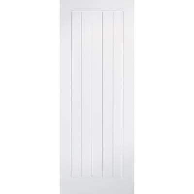 Mexicano White Primed Interior Fire Door FD30 - All Sizes - Doors