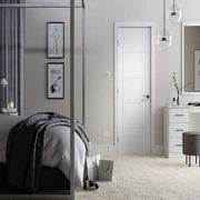 Vancouver White Primed 5 Panel Interior Fire Door FD30 - 2040mm x 726mm -