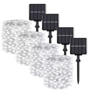 Caradok Solar String Lights Outdoor - 8 Lighting Modes - Extra Long Up to 30m with 300 LEDs - IP65 Waterproof Fairy Lights - Home & Garden > Lighting > Light Ropes & Strings
