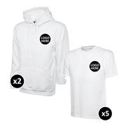 Uneek Hoodie & T-Shirts Bundle - 7 Items - BUNDLE