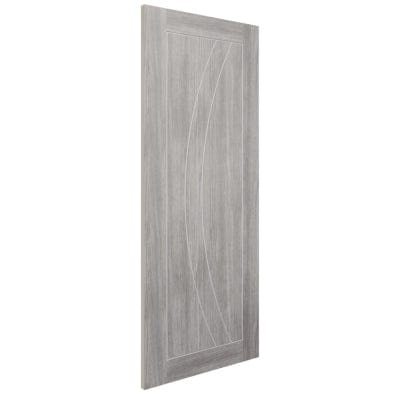 White Grey Salerno Internal Laminate Door -