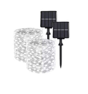 Caradok Solar String Lights Outdoor - 8 Lighting Modes - Extra Long Up to 30m with 300 LEDs - IP65 Waterproof Fairy Lights - Home & Garden > Lighting > Light Ropes & Strings