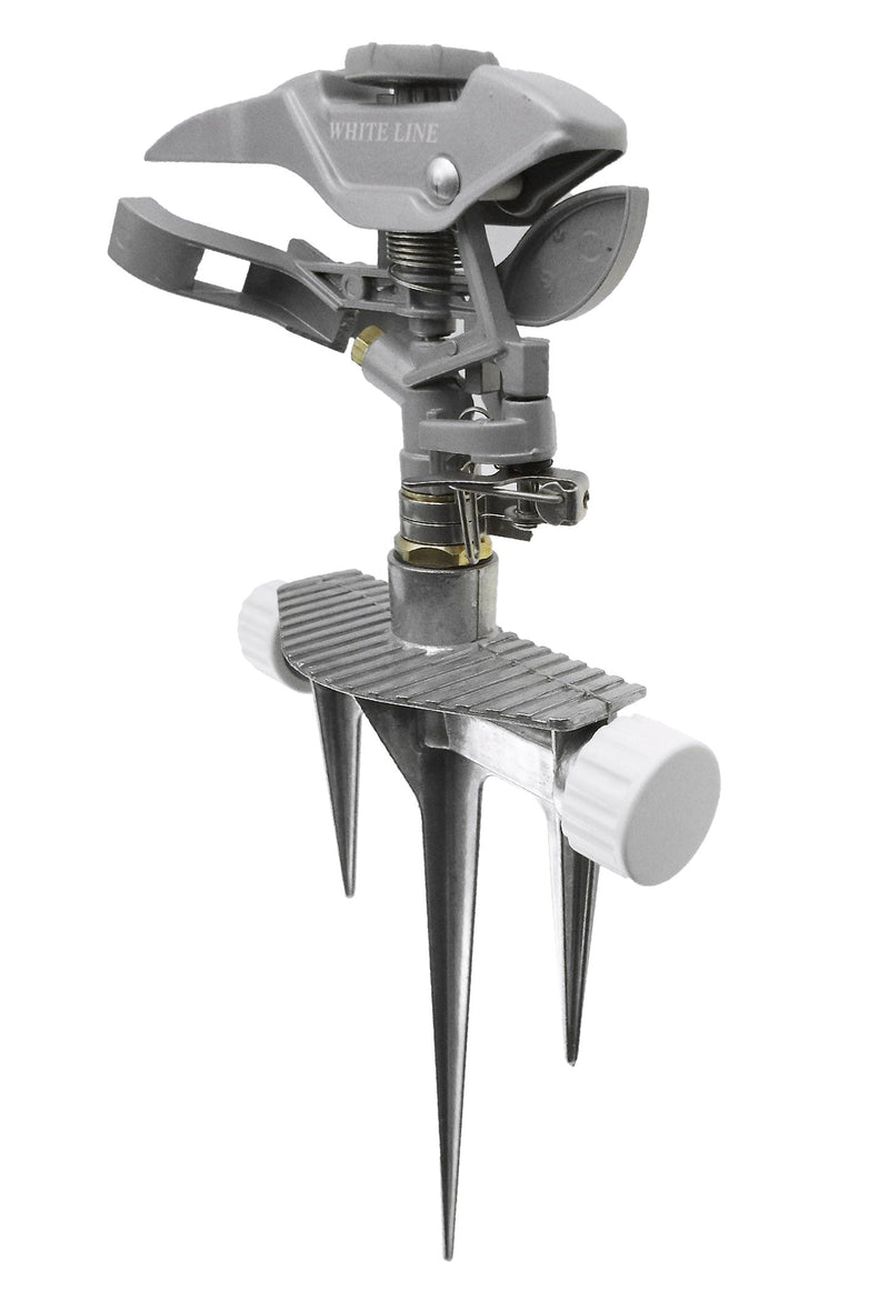 Pulsating Lawn Sprinkler - Triton White Line - Home & Garden > Lawn & Garden > Watering & Irrigation > Sprinklers & Sprinkler Heads > Sprinklers Garden watering