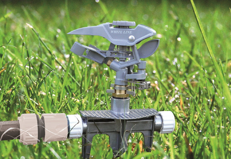 Pulsating Lawn Sprinkler - Triton White Line - Home & Garden > Lawn & Garden > Watering & Irrigation > Sprinklers & Sprinkler Heads > Sprinklers Garden watering