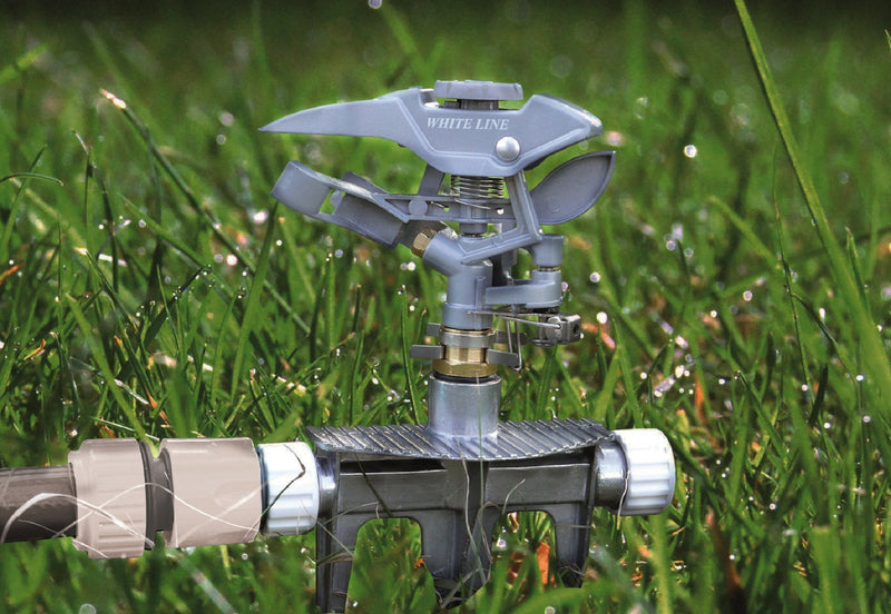 Pulsating Lawn Sprinkler - Triton White Line - Home & Garden > Lawn & Garden > Watering & Irrigation > Sprinklers & Sprinkler Heads > Sprinklers Garden watering
