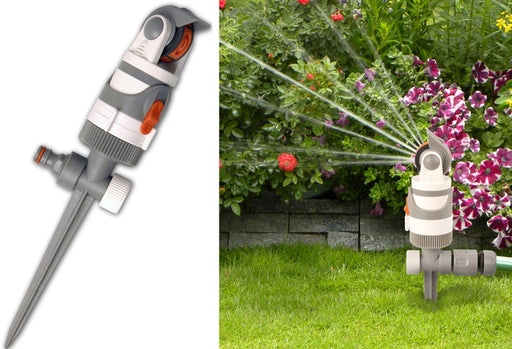 4 - Pattern Gear Drive Sprinkler White Line - Home & Garden > Lawn & Garden > Watering & Irrigation > Sprinklers & Sprinkler Heads > Sprinklers Garden watering