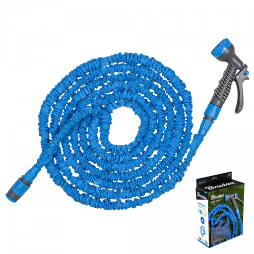 Expanding Trick Hose 15m - 45m Blue - Home & Garden > Lawn & Garden Garden watering