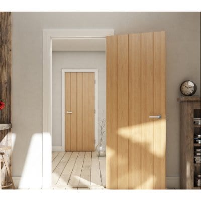 Galway Oak Unfinished Internal Door - All Sizes -