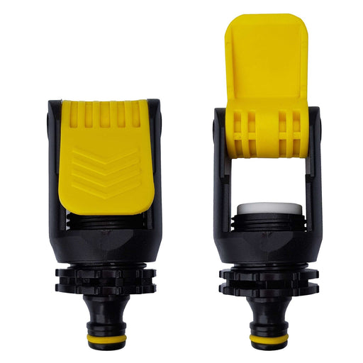 Kitchen Tap Adaptor "Non Branded" Yellow - Home & Garden > Lawn & Garden > Watering & Irrigation > Garden Hose Fittings & Valves > Garden Hose Fittings Garden watering