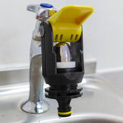 Kitchen Tap Adaptor "Non Branded" Yellow - Home & Garden > Lawn & Garden > Watering & Irrigation > Garden Hose Fittings & Valves > Garden Hose Fittings Garden watering