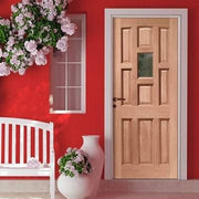 York Hardwood M&T 1 Unglazed Light Panel External Door - All Sizes - Doors