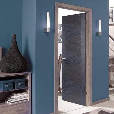 Zeus Ash Grey Pre-Finished Interior Door - All Sizes - Doors