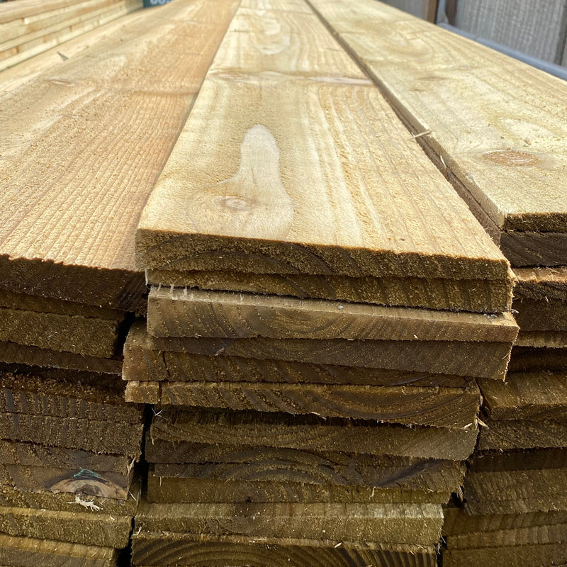 EXTRA THICK Featheredge Barn Style Cladding 175 x 32 x 4800mm (7 inch) - £9.99 Inc Vat - Home & Garden > Lawn & Garden > Outdoor Living > Outdoor Structures > Sheds, Garages & Carports Featheredge Cladding