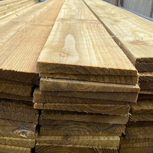EXTRA THICK Featheredge Barn Style Cladding 175 x 32 x 4800mm (7 inch) - £9.99 Inc Vat - Home & Garden > Lawn & Garden > Outdoor Living > Outdoor Structures > Sheds, Garages & Carports Featheredge Cladding