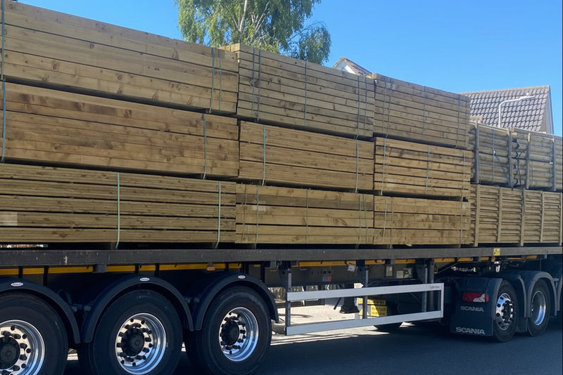 Treated Roofing Batten 50 x 25 x 3600mm - £3.60 per length Inc Vat - Hardware > Building Materials > Roofing Treated Roofing Batten